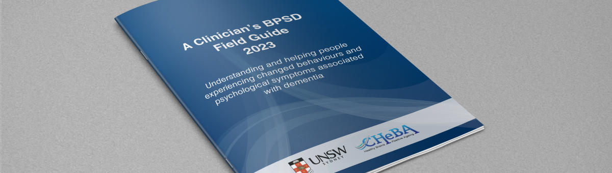 Clinician’s BPSD Field Guide 2023