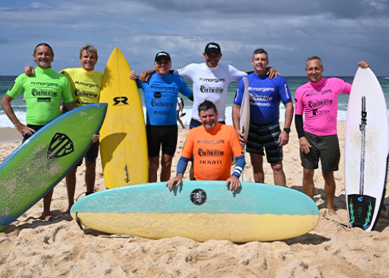 Pro Surfers Get on Board Wipeout Dementia 