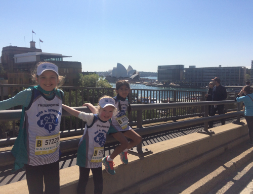 Kids4Dementia Sydney Running Festival Fundraising Photo