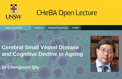 CHeBA Visiting Lecture: Dr Chengxuan Qiu