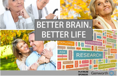 Better Brain. Better Life - FREE PUBLIC FORUM - Wednesday, 19 August 2015