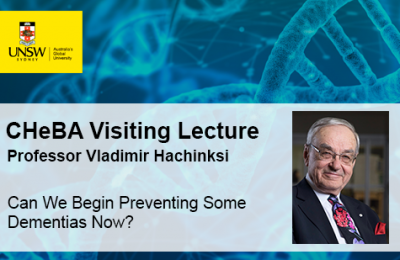 CHeBA Visiting Lecture: Professor Vladimir Hachinski